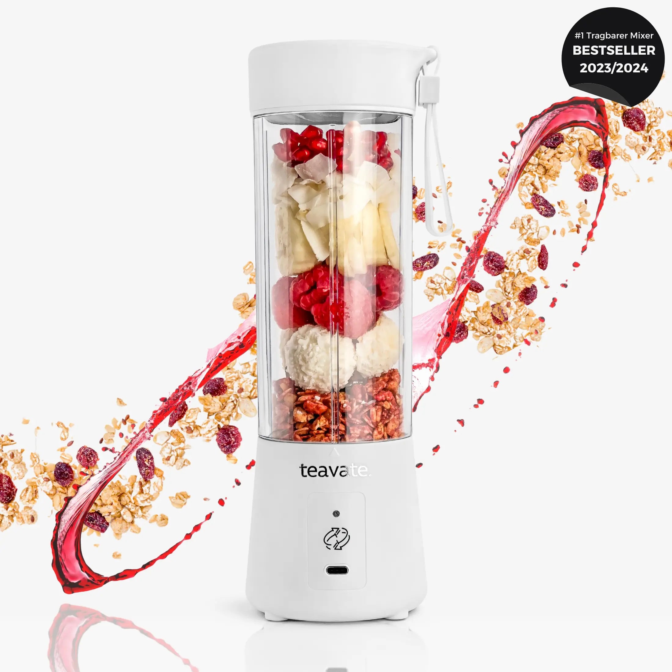 Teavate - Smoothie Maker To Go - Tragbarer Mixer